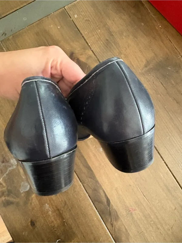 40s style loafer heels Blue Size 8.5 - Image 5