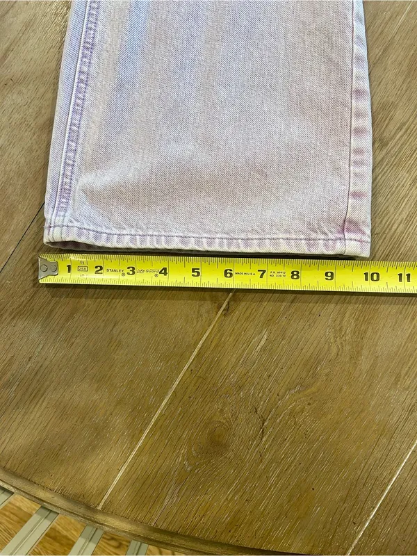PacSun Lavender Pastel High-Rise Bootcut Jeans, 29 - Image 6