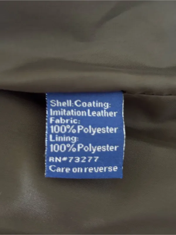 Apt. 9 Olive Leather Zip-Front Moto Jacket - Image 5