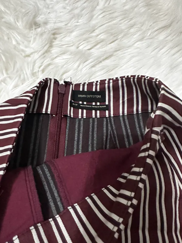 Urban Outfitters pinstripe pelmet mini skirt - Image 2