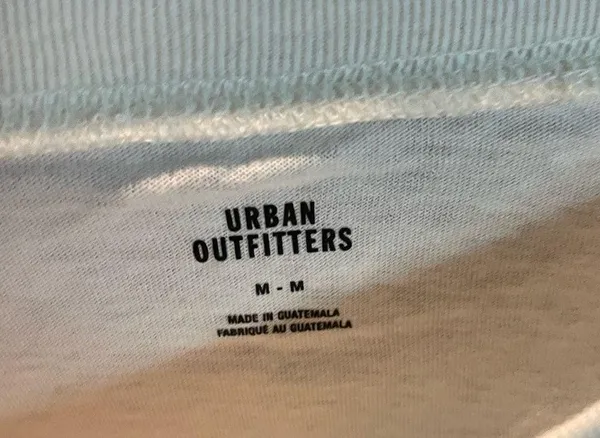 NWOT Urban Outfitters Ambiguous Cream Short Sleeve Tee Unisex size Medium - Image 6
