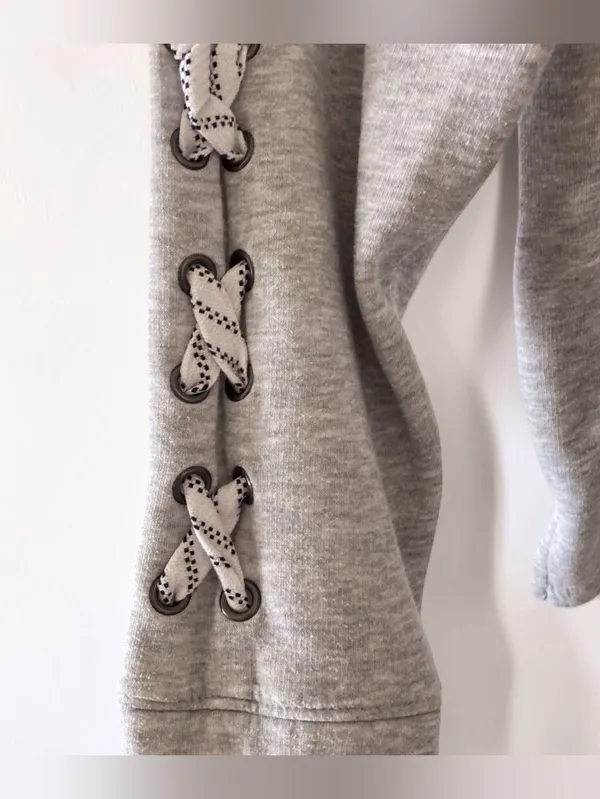 VGK Gray Crewneck Sweatshirt Women’s large - Image 4