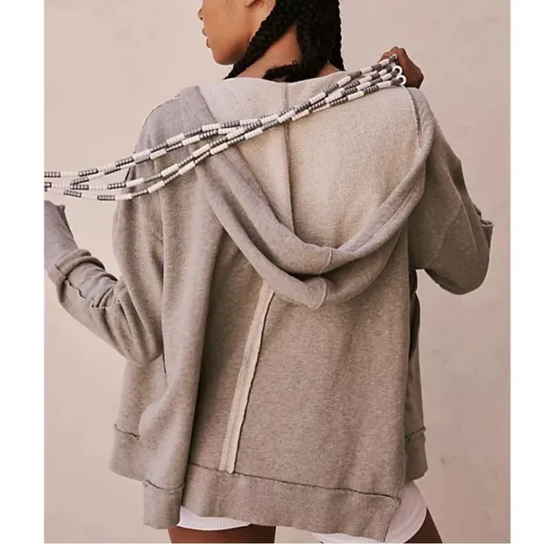 NWT FP Movement Only One Hoodie / Heather Grey - Image 5