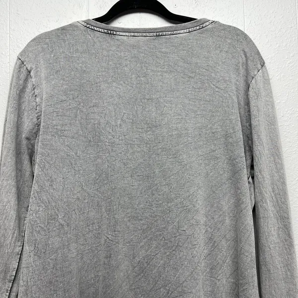 North Style Embroidered Floral Stonewash Sweater Womens Large Boho Whimsigoth - Image 7