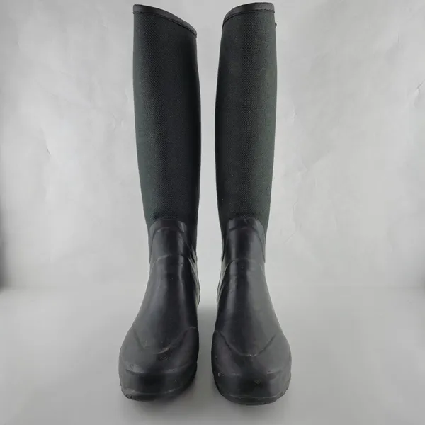 Hunter Boots‎ Womens 37/5 Lady N Black Rubber Rain Boots Original - Image 8