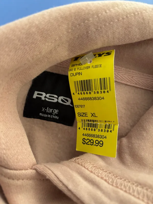 Pink RSQ Hoodie - Image 3