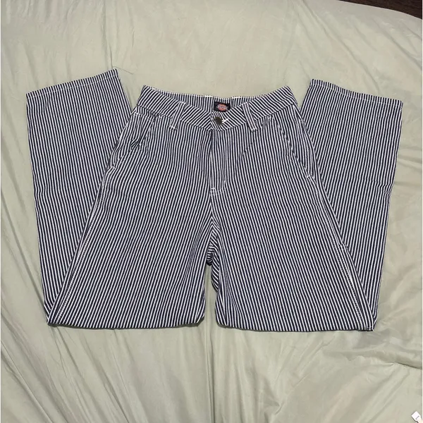 Dickies Striped Carpenter Denim Pants - Image 7