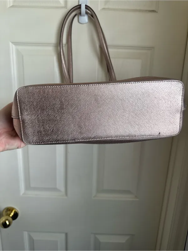 Kate Spade Pink Glitter Tote Bag - Image 3
