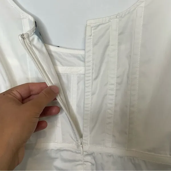 Tuckernuck White Nealy Puff Sleeve Blouse - Image 6