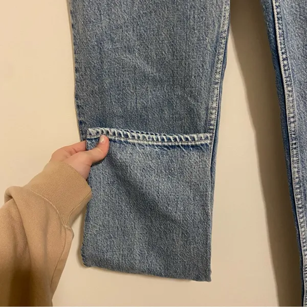Rag and Bone High Rise Straight Leg Jeans size 23 - Image 4
