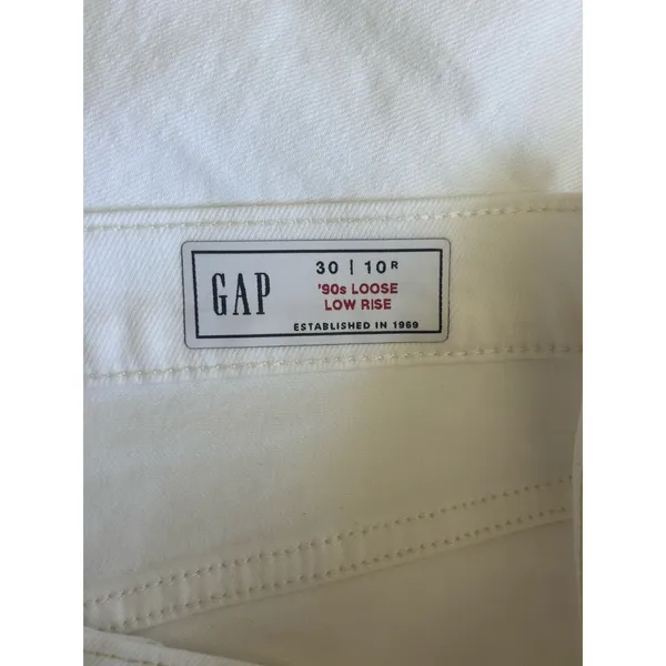 NWT Gap 90s Loose Low Rise Jeans Sz 30 - Image 7