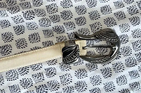 Vintage Western Buckle Belt - Image 4