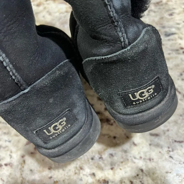 Ugg Black Bailey Button Triplet II Boot - Image 4