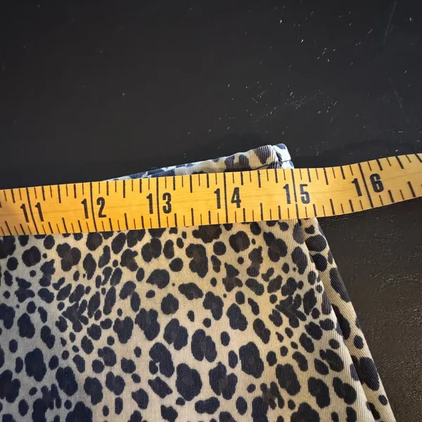 NEW Vintage Gantos Mini Skirt M Leopard Print Deadstock Made in USA 90s Mobb - Image 6