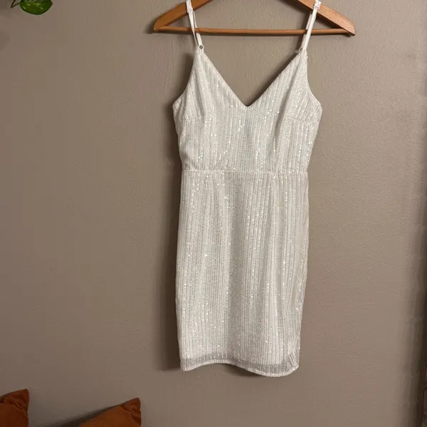 Lulu's Shine + Sparkle Sequin‎ Mini Dress - Image 2