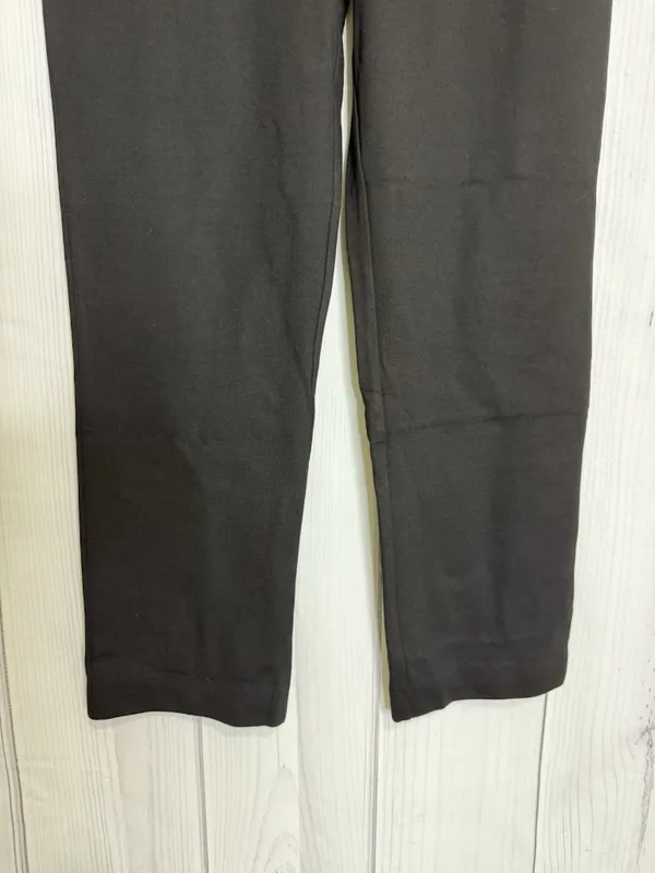 NWT Skies Are Blue Trouser Pants Elastic Waist Black Sz L (34x28) High Rise NEW - Image 3