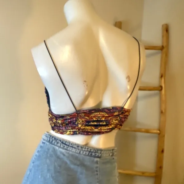 Urban Outfitters Paisley Graphic Boho Whimsy Fairy Cami Small - Image 9