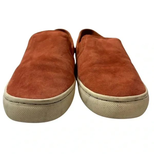 Tory Burch‎ Women's Suede Slip-On Sneakers Red Size 8 Casual Shoes - Image 2