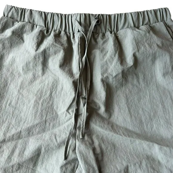 Le Lis Women’s M Baggy Cargo Pants Sage Green Pull‎ On Gorpcore Y2K Streetwear - Image 11