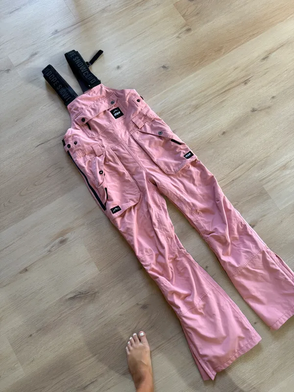 Pink Dope Snow Ski Bibs - Image 6