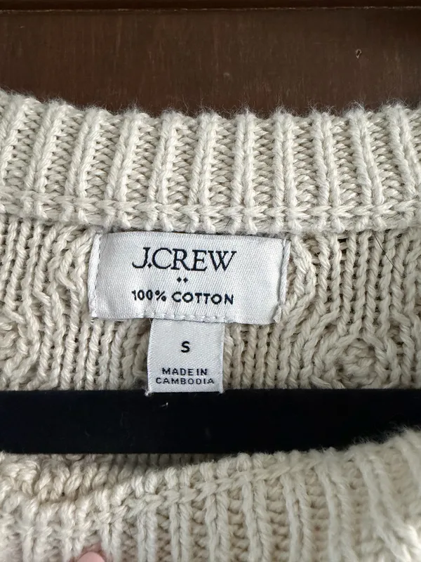 J.Crew Cable Knit Sweater - Image 3