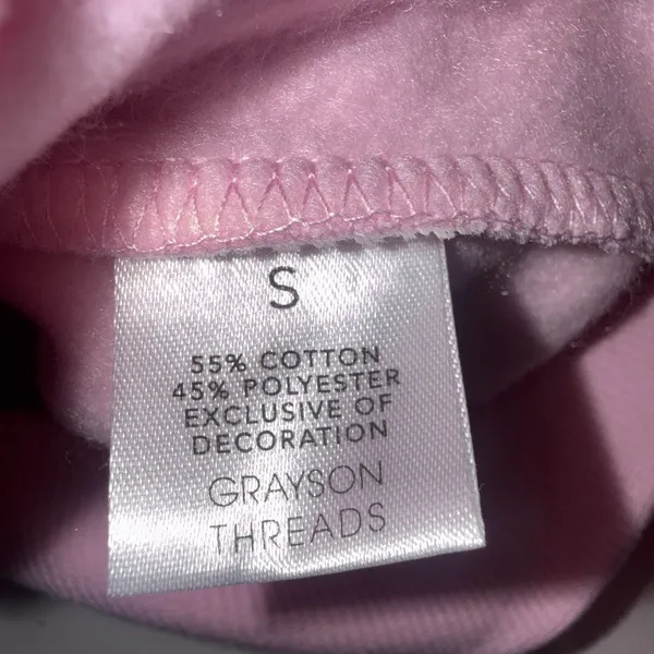 Grayson Threads Mama Pink Crewneck Oversized Sweatshirt Floral Patchwork Applique Size Small NWT - Image 7