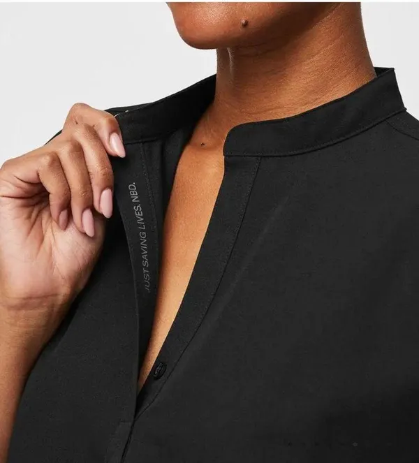 FIGS Technical Collection Black Top - Image 5