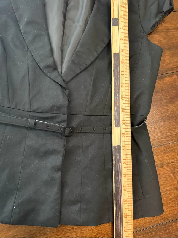 NWT Women’s Size 6 New York & Company Black Stretch Blazer - Image 7