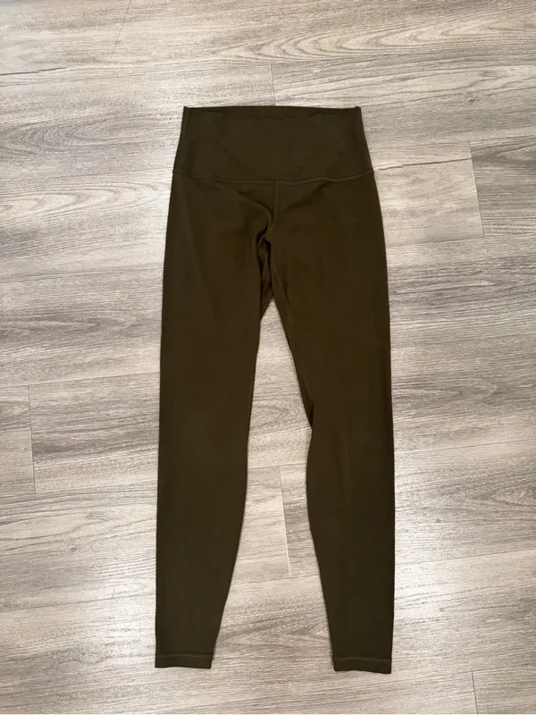 Lululemon Align Pant *Full Length 28" Dark Olive Size 8 - Image 2
