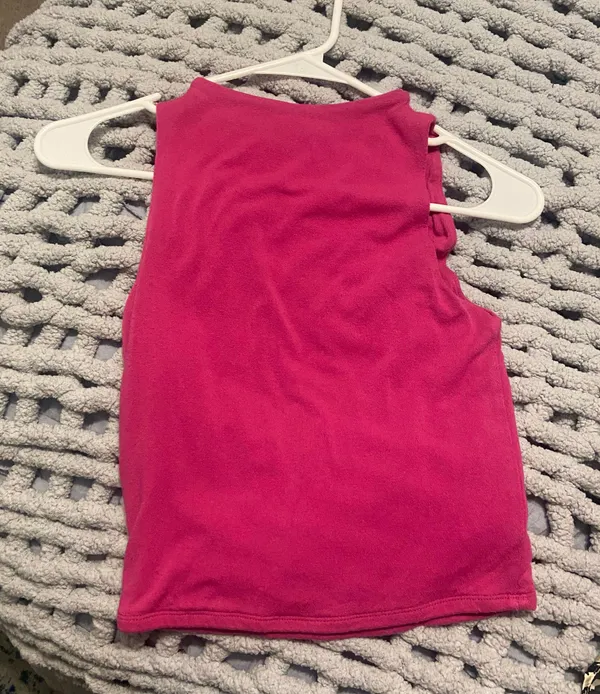 High Neck Pink Tank - Image 2