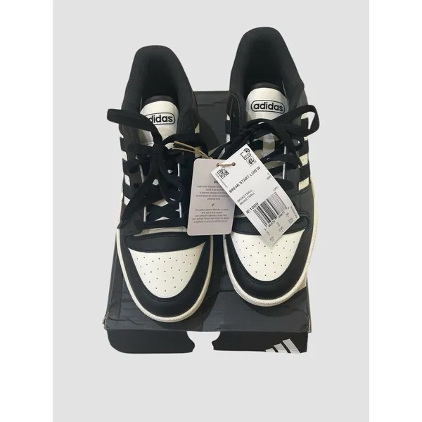 Adidas Women’s Sneakers Shoes Break-start Low Size 6.5 Black & White NIB - Image 2