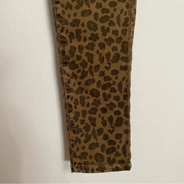 American Eagle next level stretch super hi-rise leopard jegging 4S - Image 8