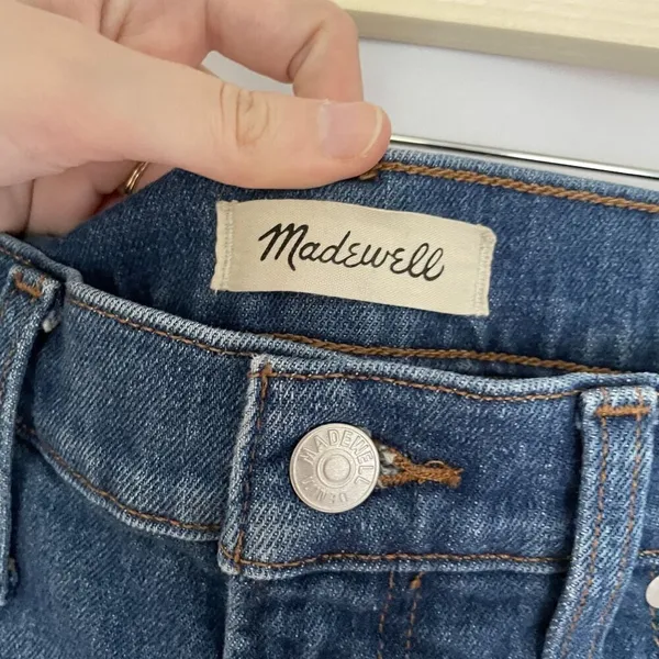 Madewell Womens High-Rise Straight Leg Jeans Size 28 comfortable‎ casual pants - Image 4