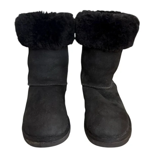 UGG Black Tall Boots Size 5 - Image 7