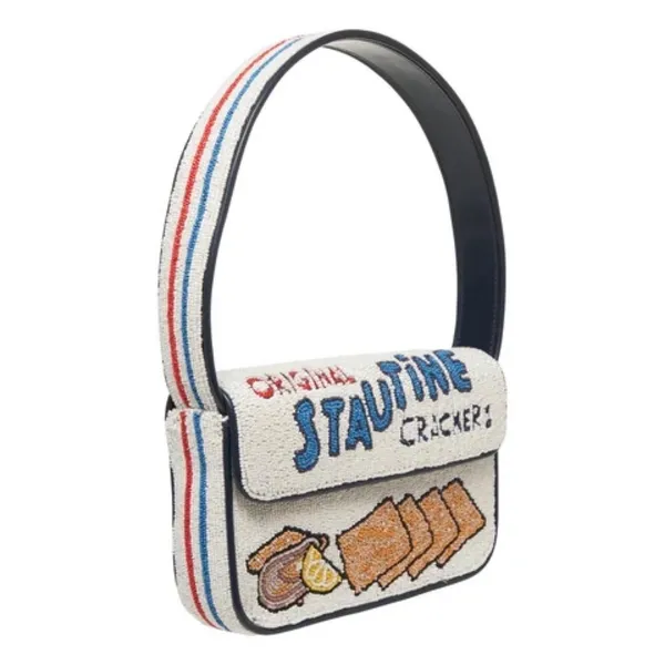 Staud Tommy beaded bag stautine  - Image 4