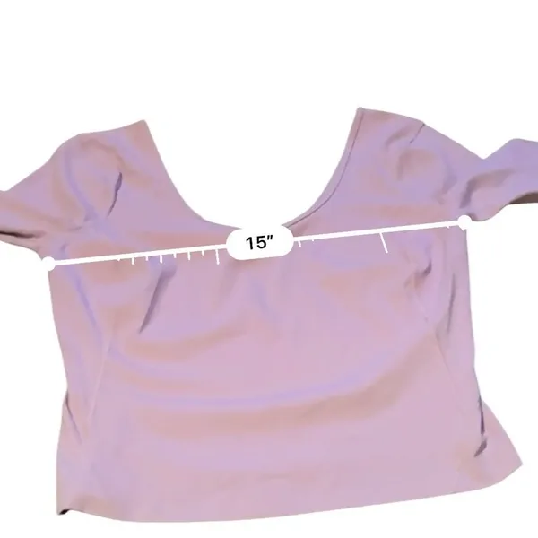 lululemon‎ Align Long Sleeve Womens 6 Pink Peony Nulu Cropped NWT Balletcore - Image 7