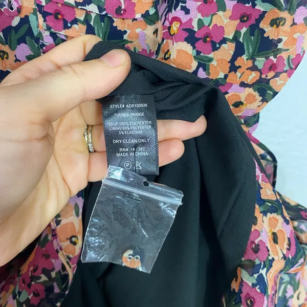 Astr Floral Ruching Mini Dress in Pink and Black - Image 6