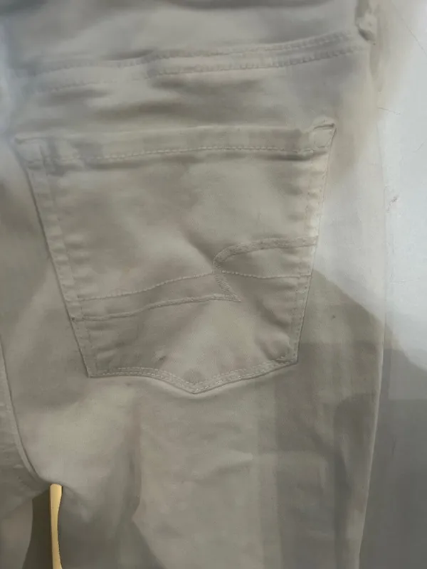 American Eagle Outfitters White Skinny Jeans - Image 6