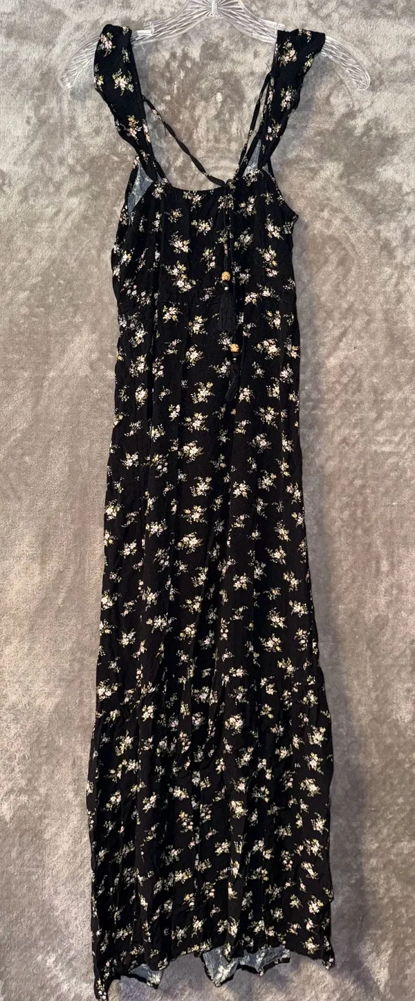 American Eagle Outfitters Floral Button-Front Midi Dress XXS - Image 6