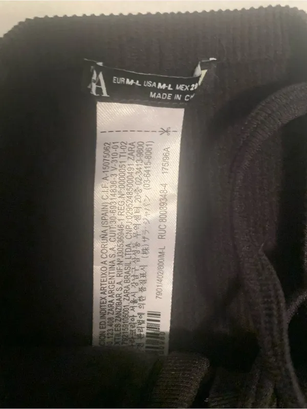 Zara Hook and Eye Min Dress Ladies Sz M-L Black Club Outfit - Image 4