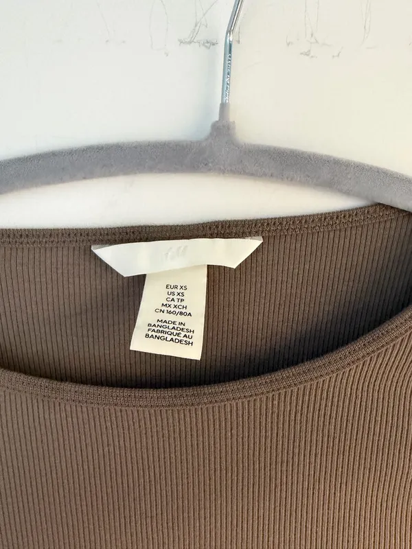 Brown H&M Top - Image 2