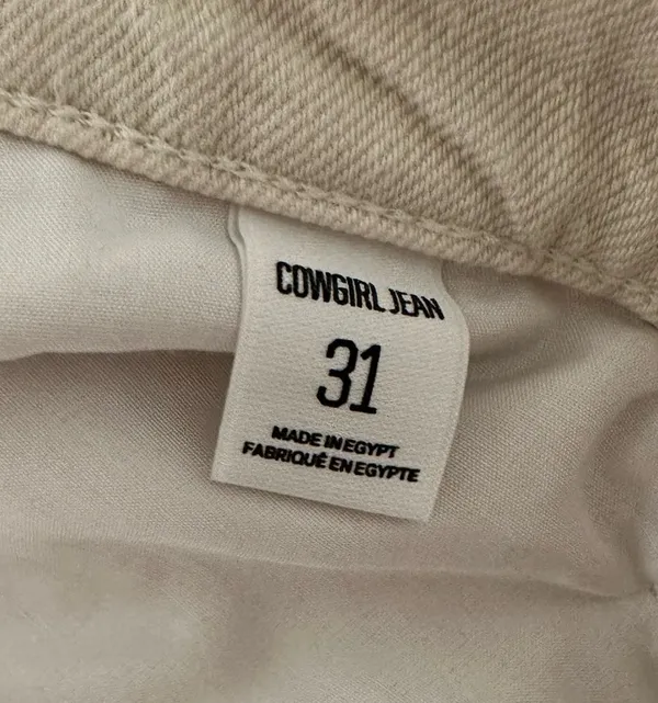 BDG Cream Colored Jeans  - Image 4