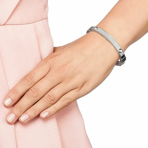 Michael Kors NWOT Silver-Tone Astor Stud Bracelet - Image 10