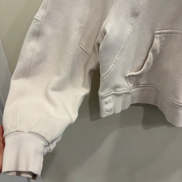 Lululemon Scuba Oversized Half-Zip Hoodie White Opal W3DM4S XS/S Sporty Active‎ - Image 6