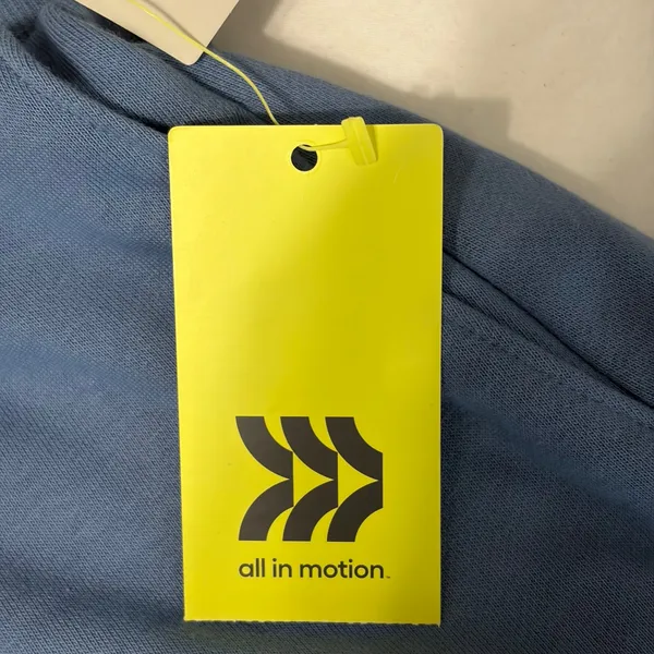 All in Motion Womens Active Comfort Shorts Blue High Rise 2.5 Inseam Small NWT - Image 7