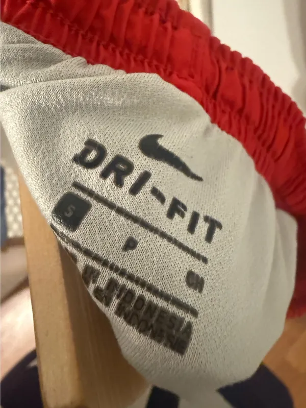 IWU Nike Running shorts red - Image 3