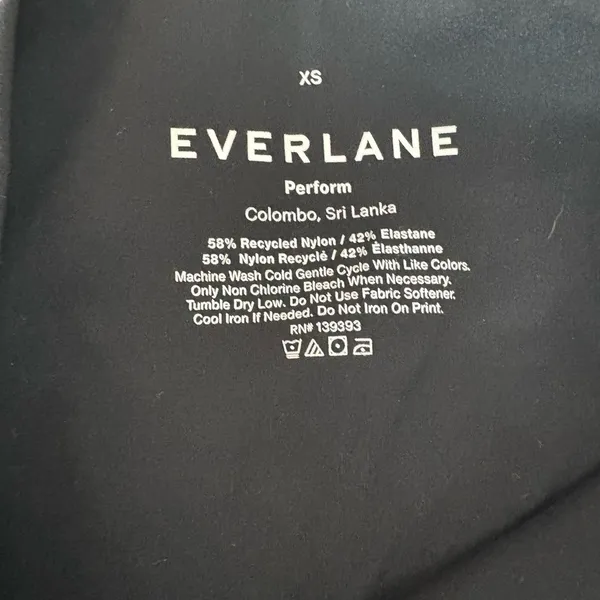 Everlane Size XS The Preform‎ Bike Short Black Unused Condition - Image 6