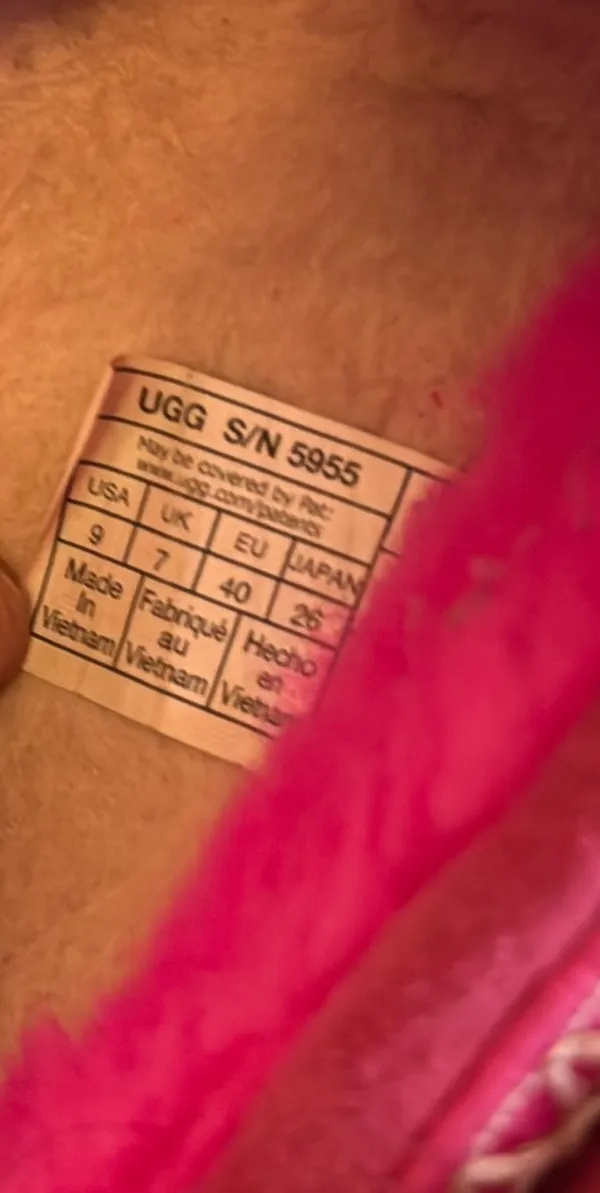 UGG Tasman Slippers Hot pink  - Image 4