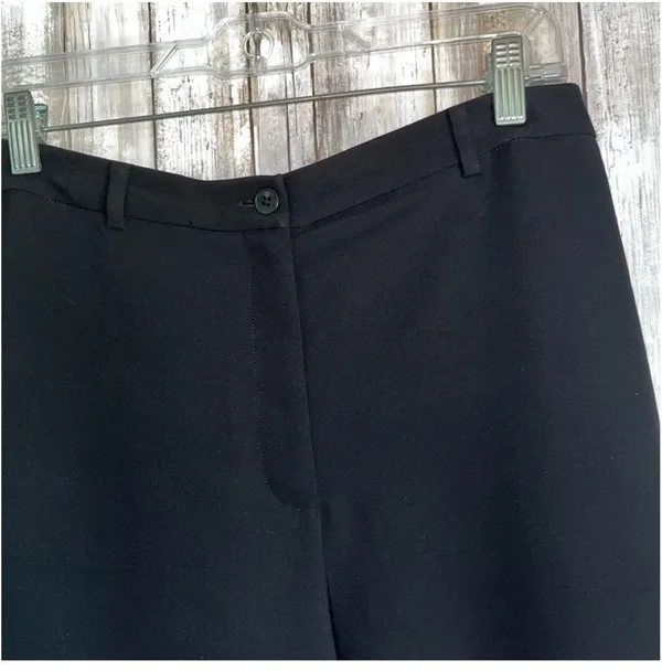 Loft Black Straight Leg Pants •10 - Image 4