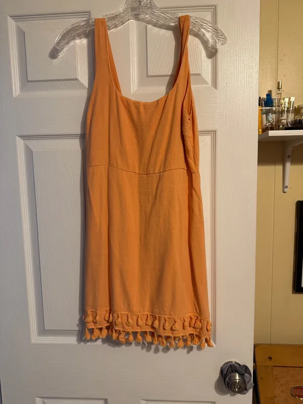 Lulu’s Orange Mini Dress - Image 4